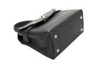 Louis Vuitton Lockme Ever, Black, Leather, Silver Hardware10