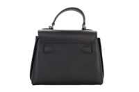 Louis Vuitton Lockme Ever, Black, Leather, Silver Hardware12