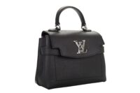 Louis Vuitton Lockme Ever, Black, Leather, Silver Hardware14