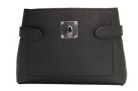 Louis Vuitton Lockme Ever, Black, Leather, Silver Hardware3