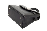 Louis Vuitton Lockme Ever, Black, Leather, Silver Hardware9
