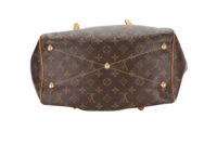 Louis Vuitton Tivoli Cloth Handbag Monogram Coated Canvas Gold hardware11
