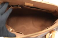 Louis Vuitton Tivoli Cloth Handbag Monogram Coated Canvas Gold hardware12