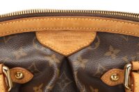 Louis Vuitton Tivoli Cloth Handbag Monogram Coated Canvas Gold hardware13