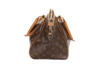 Louis Vuitton Tivoli Cloth Handbag Monogram Coated Canvas Gold hardware3
