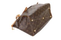 Louis Vuitton Tivoli Cloth Handbag Monogram Coated Canvas Gold hardware7