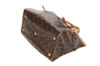 Louis Vuitton Tivoli Cloth Handbag Monogram Coated Canvas Gold hardware8