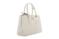 37. Prada Galleria Saffiano Medium White Leather, Gold Hardware4