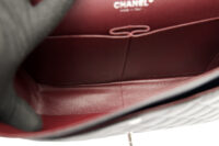 39. Chanel Classic Flap Jumbo, Caviar Leather, Silver hardware, 202010
