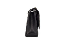 39. Chanel Classic Flap Jumbo, Caviar Leather, Silver hardware, 20202