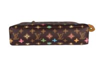 45. Louis Vuitton x Tyler the Creator Pochette Voyage Souple, Chocolate Craggy Monogram, Gold Hardware6