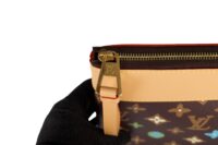 45. Louis Vuitton x Tyler the Creator Pochette Voyage Souple, Chocolate Craggy Monogram, Gold Hardware7