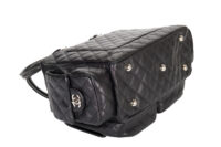 46. Chanel Cambon Shoulder Bag, Leather, Silver hardware12