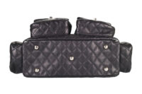 46. Chanel Cambon Shoulder Bag, Leather, Silver hardware9