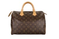 48. Louis Vuitton Speedy 30, Monogram, Gold Hardware4