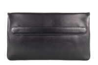 51. Dior Double Calf Leather Medium handbag, Black, GHW4