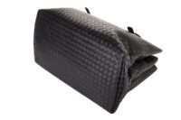 66. Bottega Veneta Roma Leather, Black, Dark tones silver hardware10