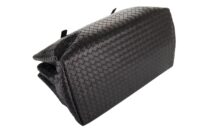 66. Bottega Veneta Roma Leather, Black, Dark tones silver hardware9