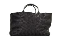 70. Bottega Veneta Large Cabat Leather, Black4
