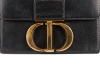 75. Christian Dior 30 Montaigne Box Leather Handbag, Gold Hardware11