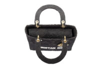 76. Dior D-Lite Toile de Jouy Soleil Macramé Embroidery Medium, Black Canvas, Gold Hardware 13