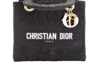 76. Dior D-Lite Toile de Jouy Soleil Macramé Embroidery Medium, Black Canvas, Gold Hardware 14