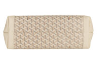 79. Goyard Bellechasse, Sand, Coated Canvas, Silver Hardware7