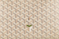 79. Goyard Bellechasse, Sand, Coated Canvas, Silver Hardware8