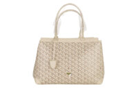 79. Goyard Bellechasse, Sand, Coated Canvas, Silver Hardware9
