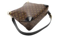 91. Louis Vuitton Odeon Cloth Crossbody, Monogram Coated Canvas, Gold Hardware 11