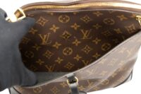 91. Louis Vuitton Odeon Cloth Crossbody, Monogram Coated Canvas, Gold Hardware 16