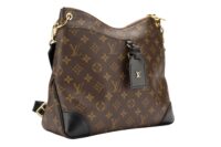 91. Louis Vuitton Odeon Cloth Crossbody, Monogram Coated Canvas, Gold Hardware 2