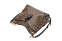 91. Louis Vuitton Odeon Cloth Crossbody, Monogram Coated Canvas, Gold Hardware 6