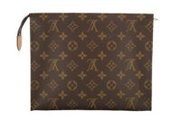 99. Louis Vuitton Toiletry Pouch, Monogram Canvas, Gold Hardware1