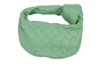 Bottega Veneta Candie Jodie, Green Leather, Gold Hardware6