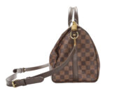0001. Louis Vuitton Speedy 30 Monogram Canvas Gold Hardware