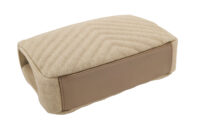 0005. YSL Linen Quilted Collage Beige Gold Hardware