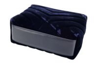 0006. YSL Velvet Toy Loulou Navy Gold Hardware