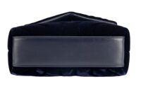 0006. YSL Velvet Toy Loulou Navy Gold Hardware