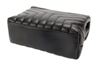 0007. YSL Calf Leather Small Loulou Black Gold Hardware