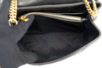 0007. YSL Calf Leather Small Loulou Black Gold Hardware
