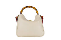 0083. Gucci Diana Small Leather White Shoulder Bag
