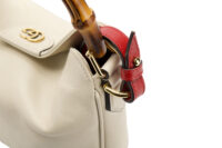 0083. Gucci Diana Small Leather White Shoulder Bag
