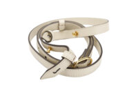 0083. Gucci Diana Small Leather White Shoulder Bag