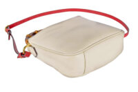 0083. Gucci Diana Small Leather White Shoulder Bag