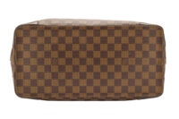 0131. Louis Vuitton Damier Ebene Canvas Hampstead, Gold Hardware