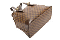 0131. Louis Vuitton Damier Ebene Canvas Hampstead, Gold Hardware
