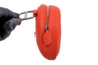0133. Hermes In the Loop Crossbody, Red, Palladium Hardware