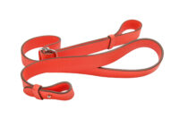 0133. Hermes In the Loop Crossbody, Red, Palladium Hardware