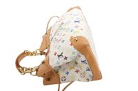 0139. Louis Vuitton Ursula White Multicolour, Gold Hardware10